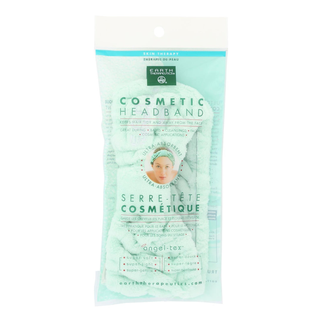 Earth Therapeutics Spa Cosmetic Headband - 1 Band - Maras Green